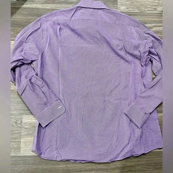 Tommy Hilfiger Slim Fit Button Down Shirt 17-1/2 Neck - Picture 5 of 5